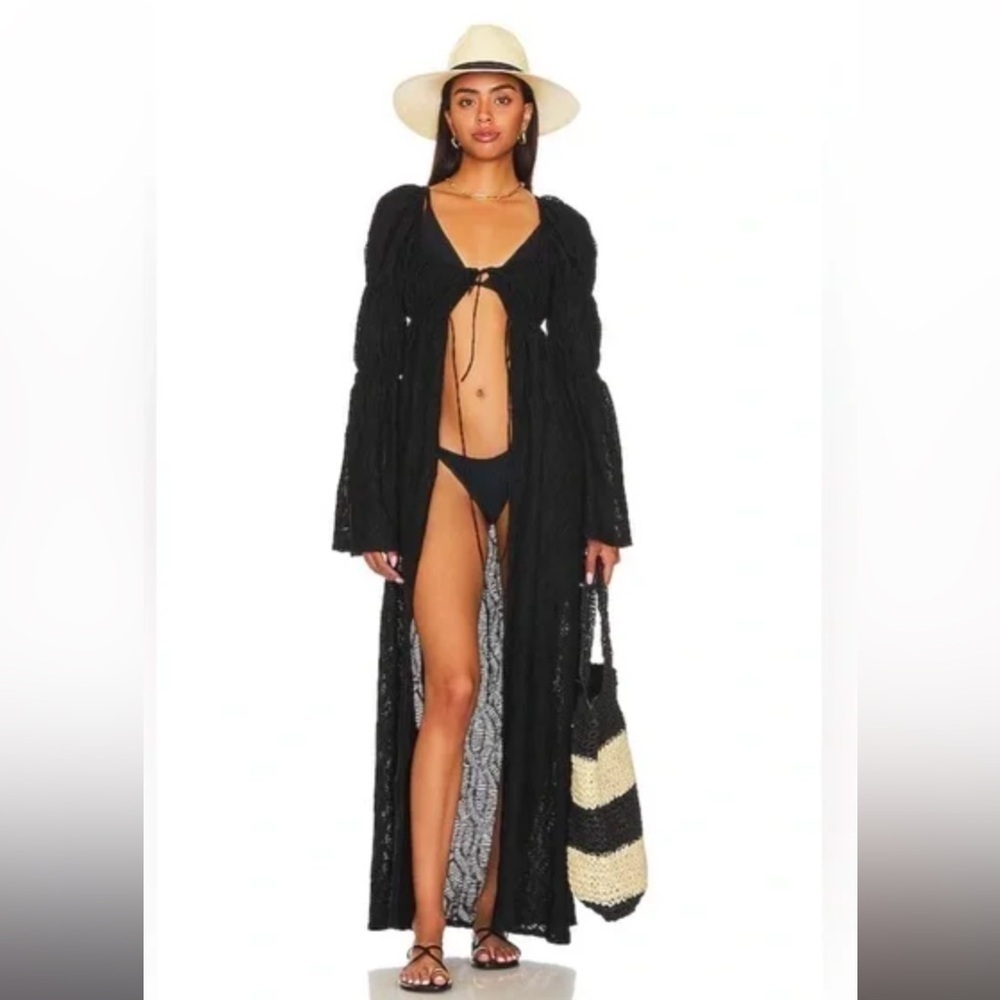 REVOLVE Camila Coelho Hyacinth Maxi Dress in Black